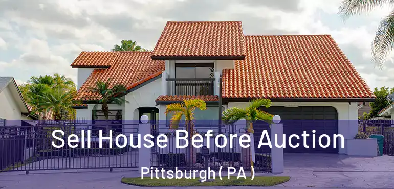  Sell House Before Auction Pittsburgh ( PA )